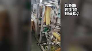 Σακούλα φίλτρου πολυεστέρα Nomex PTFE