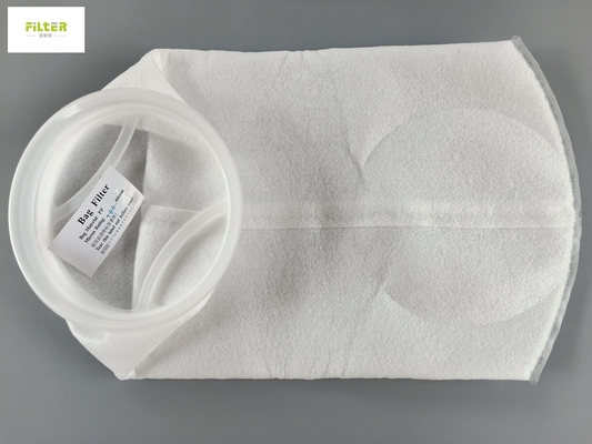 Τσάντα φίλτρων νερού PTFE PP 100 μικρό με το πλαστικό δαχτυλίδι