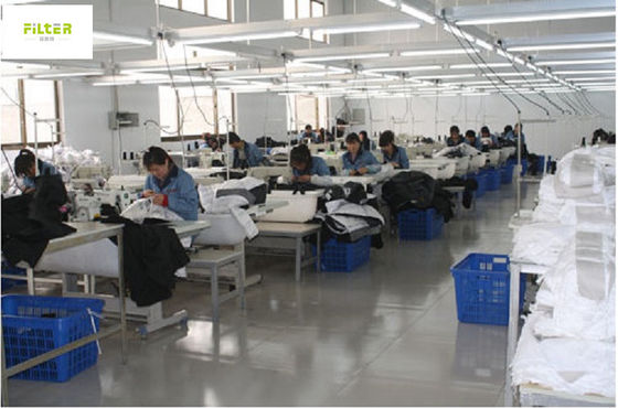 Τσάντα φίλτρων νερού PTFE PP 100 μικρό με το πλαστικό δαχτυλίδι