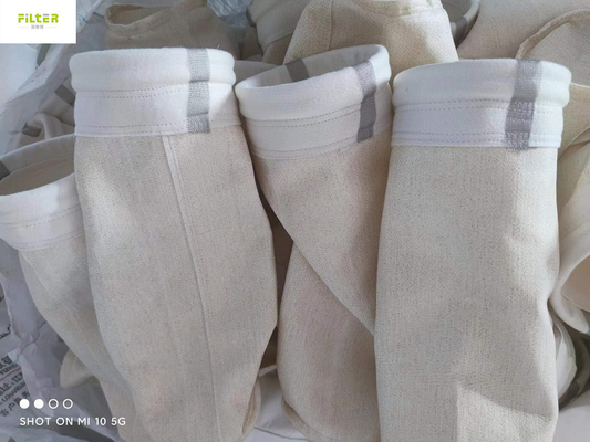Μανίκια φίλτρων συλλεκτών σκόνης Nomex Aramid καλωδίων ανοξείδωτου υψηλής θερμοκρασίας