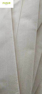 Κάλτσες φίλτρων 500GSM~550GSM Nomex Aramid με την υψηλή διαφανή κόλλα σιλικόνης