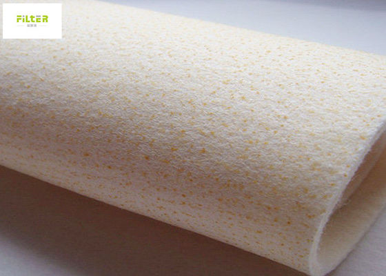 Υψηλής θερμοκρασίας τσάντα υφασμάτων φίλτρων σκόνης Nomex Aramid για τη σκόνη ξυλάνθρακα