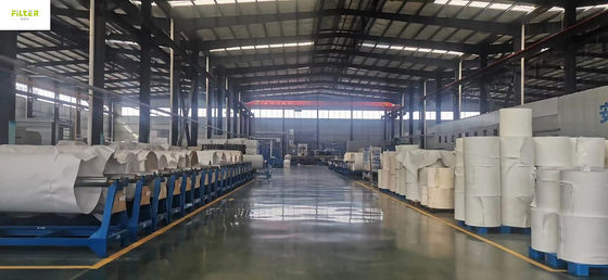 Το φίλτρο φίμπεργκλας Polyetser ΜΑΔ Nomex κτυπά βίαια τη συνήθεια 300GSM ~ 850GSM