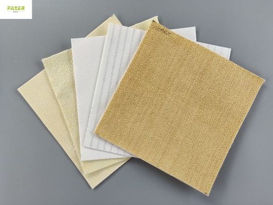 Κάλτσες 450GSM φίλτρων συλλεκτών σκόνης φίμπεργκλας PTFE Aramid Nomex - 550GSM