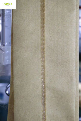 Μανίκια 350gsm ~ 850gsm φίλτρων φίμπεργκλας πολυεστέρα PP Nomex ΜΑΔ PTFE P84