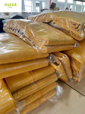 Μανίκια 350gsm ~ 850gsm φίλτρων φίμπεργκλας πολυεστέρα PP Nomex ΜΑΔ PTFE P84