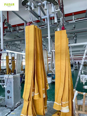 Κάλτσα φίλτρων συλλεκτών σκόνης ΜΑΔ Nomex και P84 ΓΙΑ τις εγκαταστάσεις θερμικής παραγωγής ενέργειας