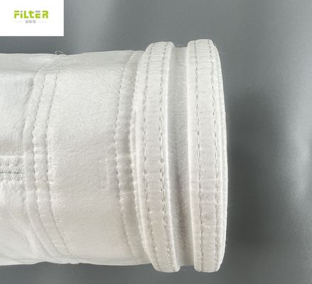 Καλές κάλτσες φίλτρων διαπερατότητας 750gsm PTFE αέρα για το χαλυβουργείο