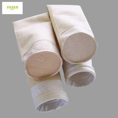 Πλεοειδής τύπος 550gm SS Snapband PP Filter Bag για εργοστάσιο τσιμέντου