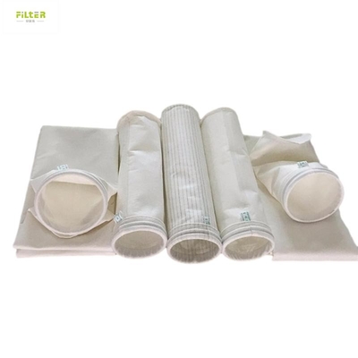 Μετα-Αραμίδη / Nomex Filter Bag για συλλέκτη σκόνης εργοστασίου άσφαλτου Υψηλή αντοχή σε έλξη