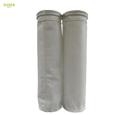 Μετα-Αραμίδη / Nomex Filter Bag για συλλέκτη σκόνης εργοστασίου άσφαλτου Υψηλή αντοχή σε έλξη
