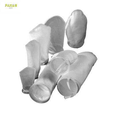 Σιδερωμένη / συγκολλημένη σακούλα φίλτρου υγρού με 0,5-300 μικρών PE / PP / NMO / PTFE