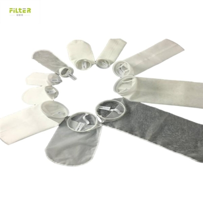 Φιλτράρισμα νερού υγρού PP PE Nylon PTFE σακούλα φίλτρου 100 μικρών