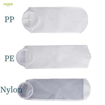 Σάκος φίλτρου υγρών PP Nylon Polyester 7 ίντσες Διαμέτρου 18cm μήκος