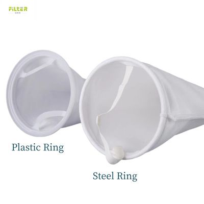 Σάκος φίλτρου υγρών PP Nylon Polyester 7 ίντσες Διαμέτρου 18cm μήκος