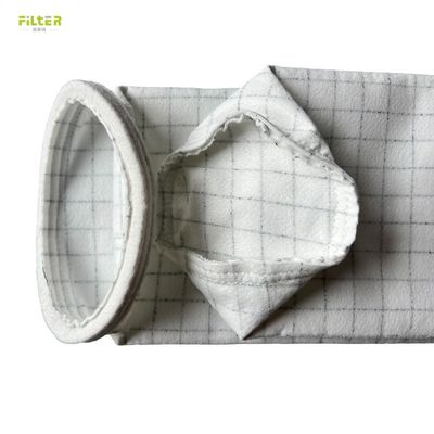 550GSM Polyester Grid Anti Static Filter Bag για την βιομηχανία της άσφαλτου
