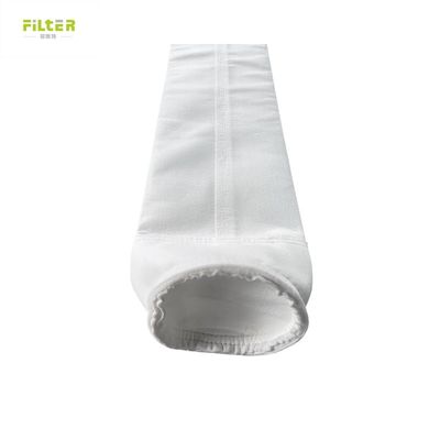 Προσαρμοσμένο 550GSM Polyester Needle Felt Steel Ring Filter Bag για φίλτρο αέρα