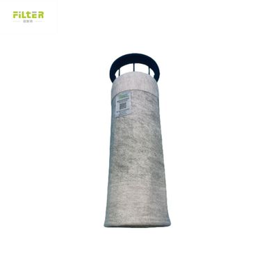 Προσαρμοσμένο 550GSM Polyester Needle Felt Steel Ring Filter Bag για φίλτρο αέρα