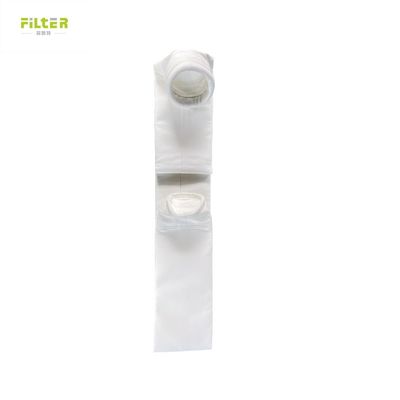 Σώλη σκόνης υψηλής θερμοκρασίας Polyester Nomex PTFE Filter Bag