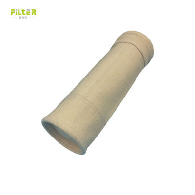 Σώλη σκόνης υψηλής θερμοκρασίας Polyester Nomex PTFE Filter Bag