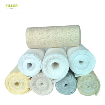 Βιομηχανική σακούλα φίλτρου P84 Nomex PPS PTFE για εργοστάσια τσιμέντου