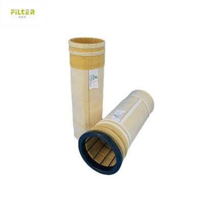 Χρησιμοποίηση φίλτρου αέρα Nomex Polyester PPS PTFE Fiberglass Filter Bag για εργοστάσιο ανάμειξης άσφαλτου