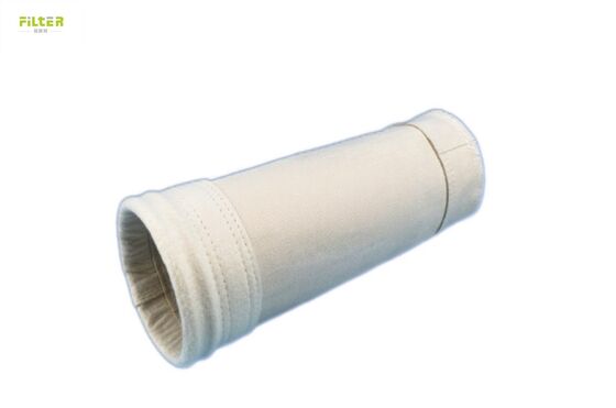 Industrial Grade Polyester Nomex Filter Bag with Heat Set Finish Treatment for Enhanced Durability in Dust Filtration Applications