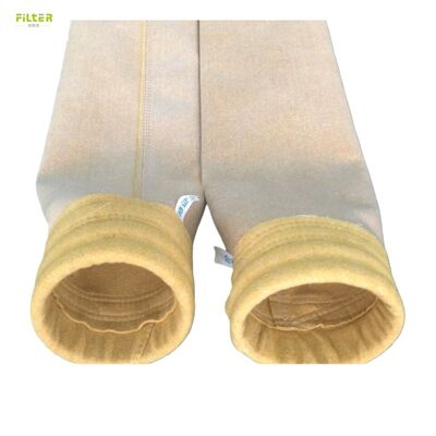Βιομηχανική ποιότητα PPS P84 PTFE σακούλα φίλτρου με επεξεργασία Singeing Calendering και PTFE Dipping για φιλτράρισμα σκόνης σε διάφορες εγκαταστάσεις