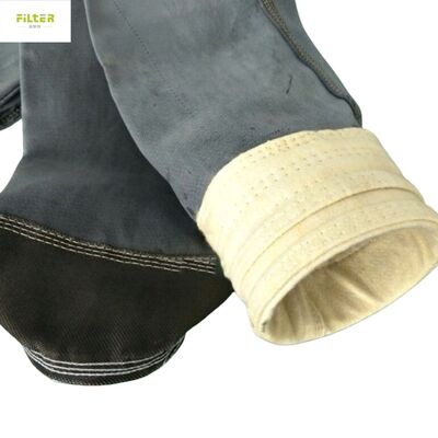 Σώλες φίλτρου PPS βαρέων επιβαρύνσεων με σφραγίδα από γυαλί ίνες και επεξεργασία βύθισης από PTFE για τη φίλτρωση σκόνης σε βιομηχανικές εγκαταστάσεις