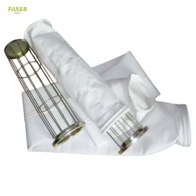 Πολυεστέρα αραμίδιο σακούλα φίλτρου με επικάλυψη PTFE για βιομηχανικές εφαρμογές καύσης