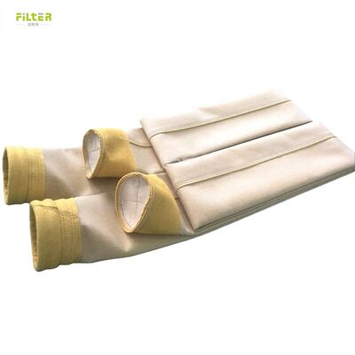 Ανθεκτικές στη θερμότητα σάκοι σκόνης Nomex PTFE από γυάλινη ίνα P84 για βιομηχανικούς λέβητες