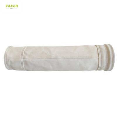 Διάρκεια ζωής P84 Αραμίδιο Πολυεστέρα PPS PTFE σακούλα φίλτρου για εργοστάσιο χάλυβα