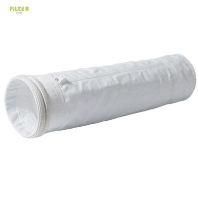 Διάρκεια ζωής P84 Αραμίδιο Πολυεστέρα PPS PTFE σακούλα φίλτρου για εργοστάσιο χάλυβα