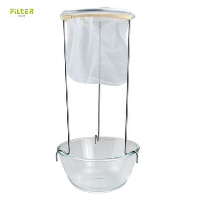 Large Capacity Fruit Juice and Nut Milk Squeeze Strainer Bag with Fine Mesh
