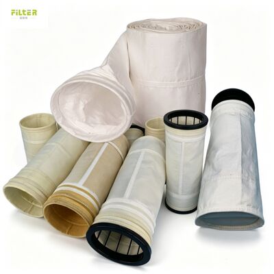 High resistance dust filter sleeve  Polyester Nomex Fiberglass PPS for boiler dust collector