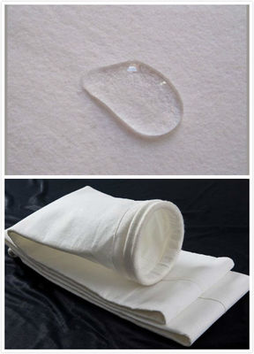 Απωθητική τσάντα φίλτρων πολυεστέρα ελαίου και νερού 450GSM~550GSM για το χαλυβουργείο