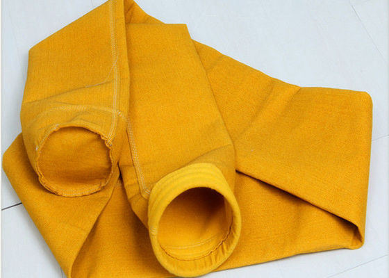 Τσάντες φίλτρων Polyimide (P84) υψηλής θερμοκρασίας με το προσαρμοσμένο μεμβράνη μέγεθος PTFE