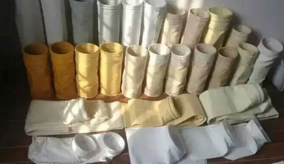 800GSM υψηλής θερμοκρασίας τσάντες φίλτρων/τσάντα φίλτρων φίμπεργκλας τσεπών FMS