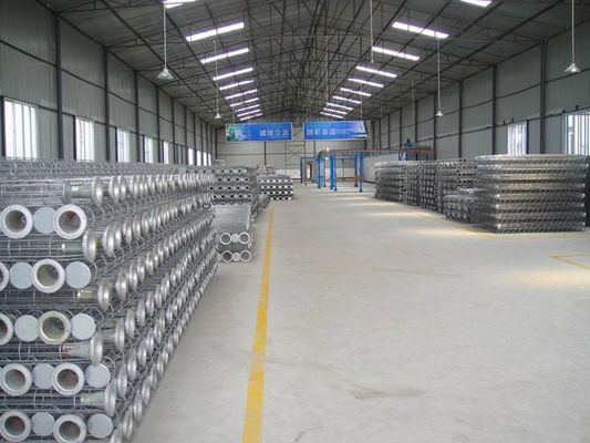 Επαγγελματικά τσάντες και κλουβιά συλλεκτών σκόνης SS316 για τις εγκαταστάσεις κατασκευής