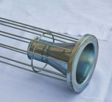 Επαγγελματικά ενισχυτικά κλουβιά τσαντών συλλεκτών σκόνης με Venturi το σωλήνα