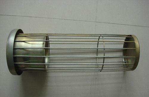 Γαλβανισμένη ομαλή επιφάνεια κλουβιών τσαντών φίλτρων χάλυβα για το συλλέκτη σκόνης αέρα