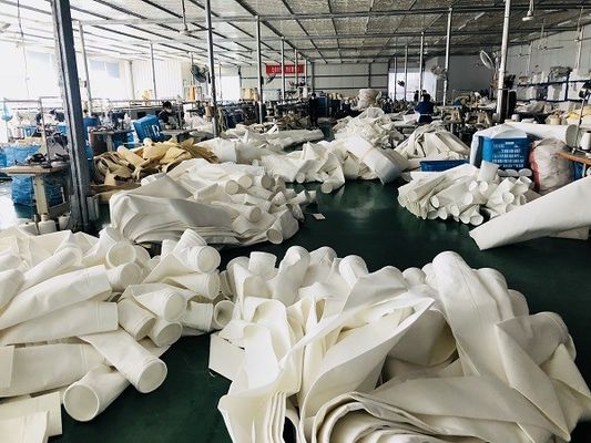 τσάντα φίλτρων 550gsm Arcylic για υψηλό αλκαλικό ανθεκτικό τσιμεντοβιομηχανίας