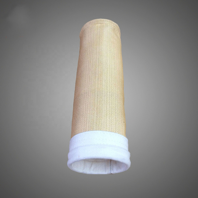 τσάντα φίλτρων 500gsm~550gsm Aramid Nomex για τη βιομηχανία τσιμέντου εγκαταστάσεων ασφάλτου