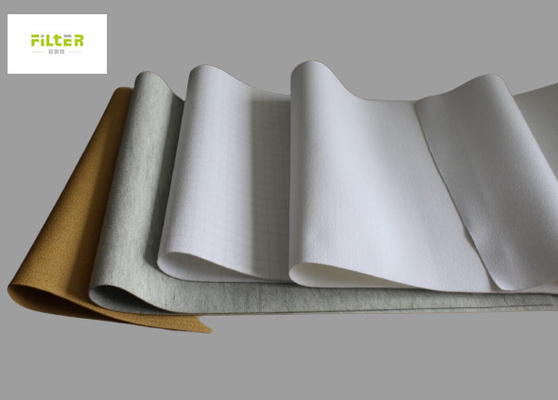 550GSM αεριωθούμενη βελόνα τσαντών φίλτρων σφυγμού Polyester/PPS/Nomex/PTFE/P84 αισθητή