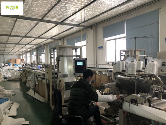 750GSM μεμβράνη τσαντών φίλτρων φίμπεργκλας PTFE για το χαλυβουργείο τσιμεντοβιομηχανίας