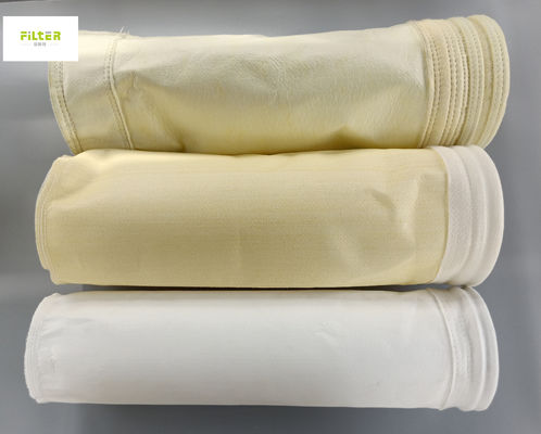 Βιομηχανικός πολυεστέρας Aramid φίμπεργκλας τσαντών φίλτρων σκόνης τσαντών σιλό Baghouse