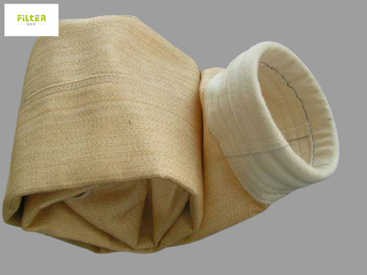 Τσάντα φίλτρων Aramid Nomex για το συλλέκτη σκόνης αναμιγνύοντας εγκαταστάσεων ασφάλτου