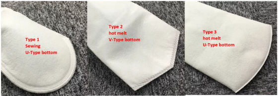 Τσάντα νερού/υγρή φίλτρων πετρελαίου/PE με την πλαστική αλκαλική αντίσταση δαχτυλιδιών