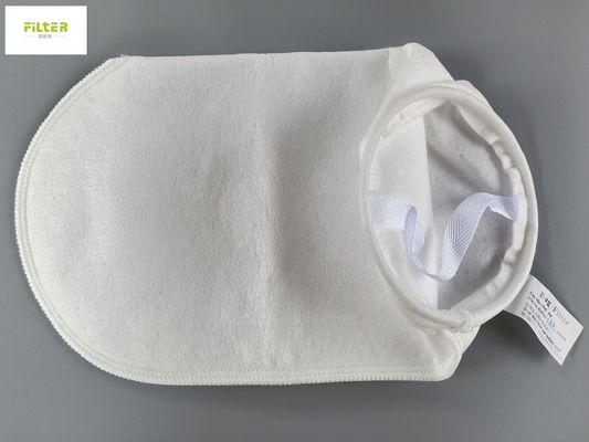 Συνήθεια 100 υγρές κάλτσες φίλτρων μικρού PP με το κατώτατο σημείο ράβοντας νημάτων